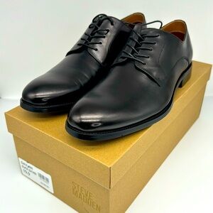 NIB Steve Madden DAYMIN dress shoes - Black - Size 10 - unworn